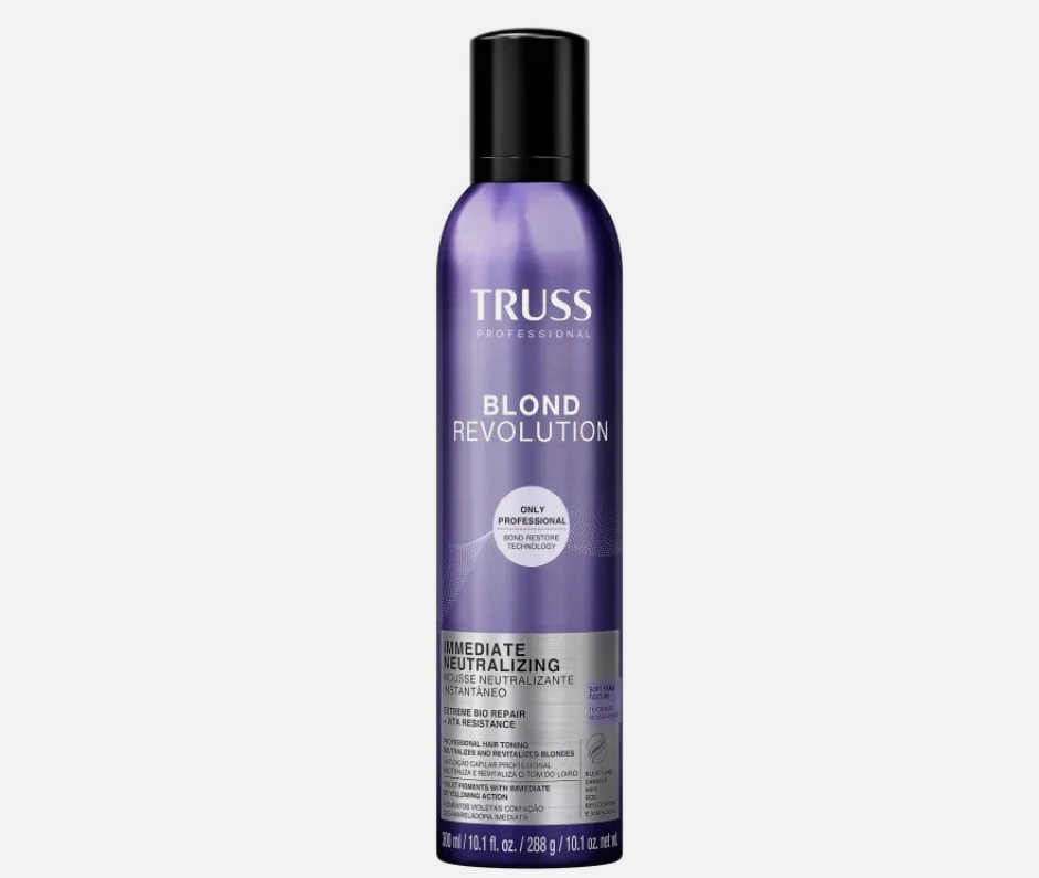 TRUSS BLOND REVOLUTION IMMEDIATE NEUTRALIZING MOUSSE 300ML