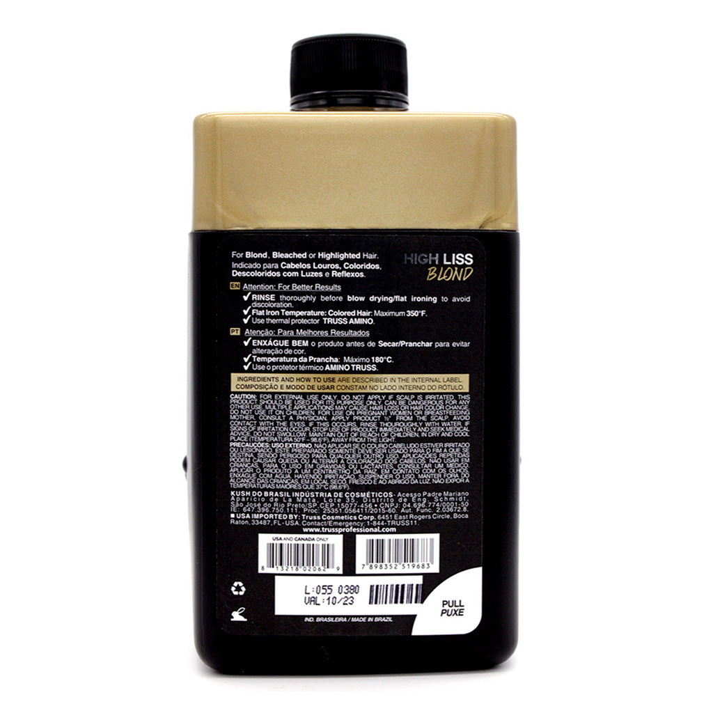 TRUSS High Liss Blond 650ml - Kokoro MX