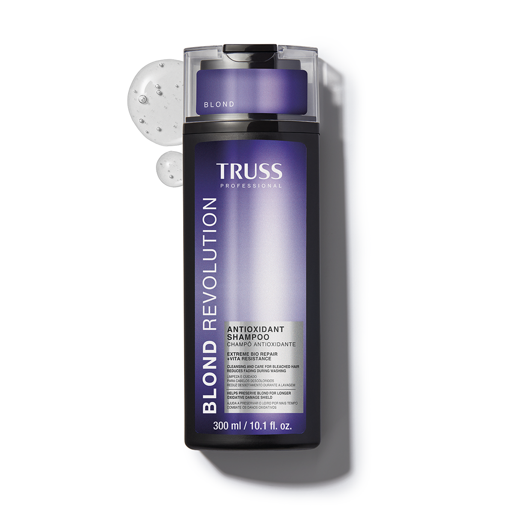 TRUSS SHAMPOO ANTIOXIDANTE BLOND REVOLUTION 300ML - Kokoro MX