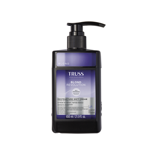 TRUSS CREMA SUAVE RESTRUCTURANTE BLOND REVOLUTION 650ML - Kokoro MX