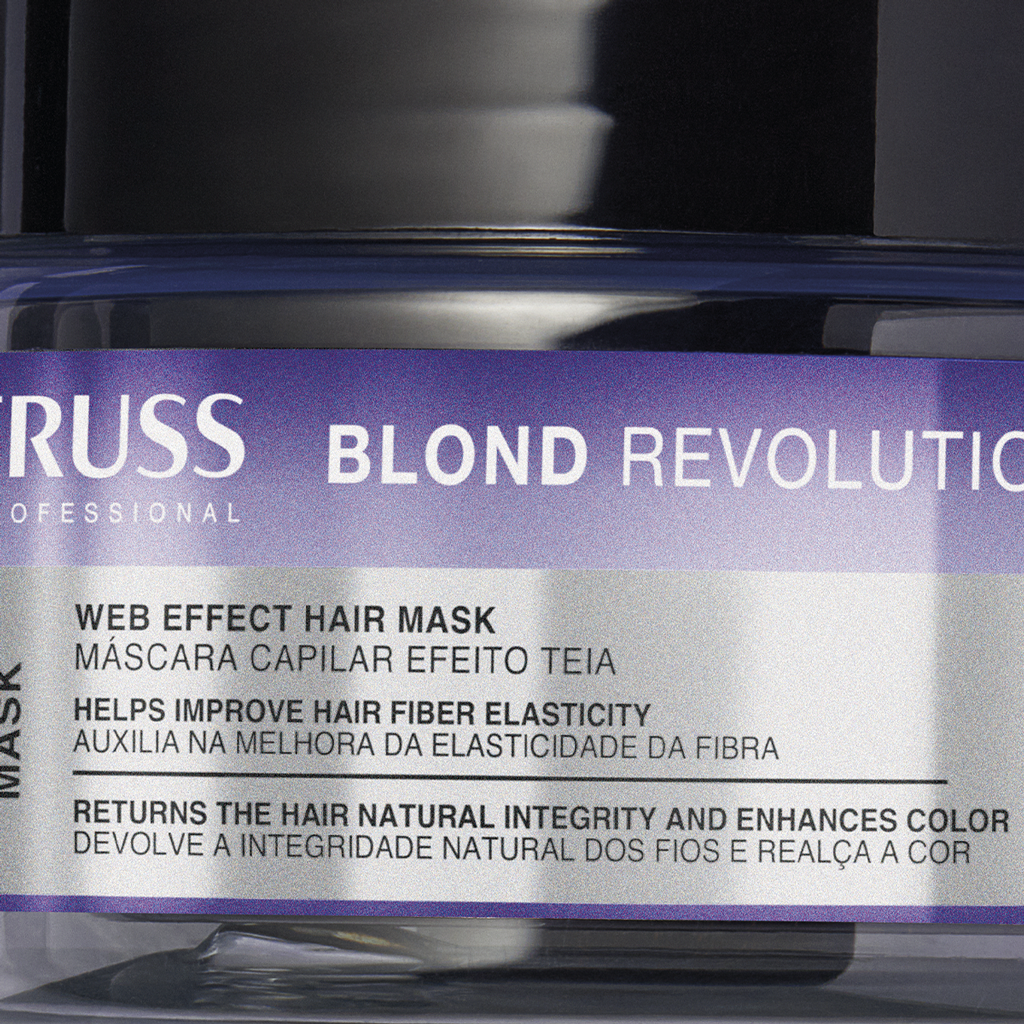 TRUSS MASCARILLA BLOND REVOLUTION NET BLOND MASK 180G - Kokoro MX