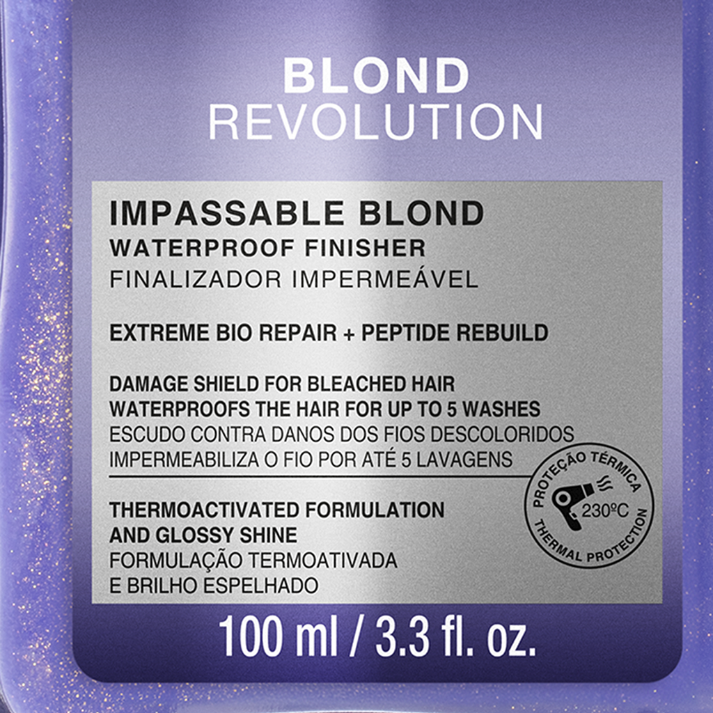 TRUSS BLOND REVOLUTION IMPASSABLE BLOND FINISHER 100ML - Kokoro MX