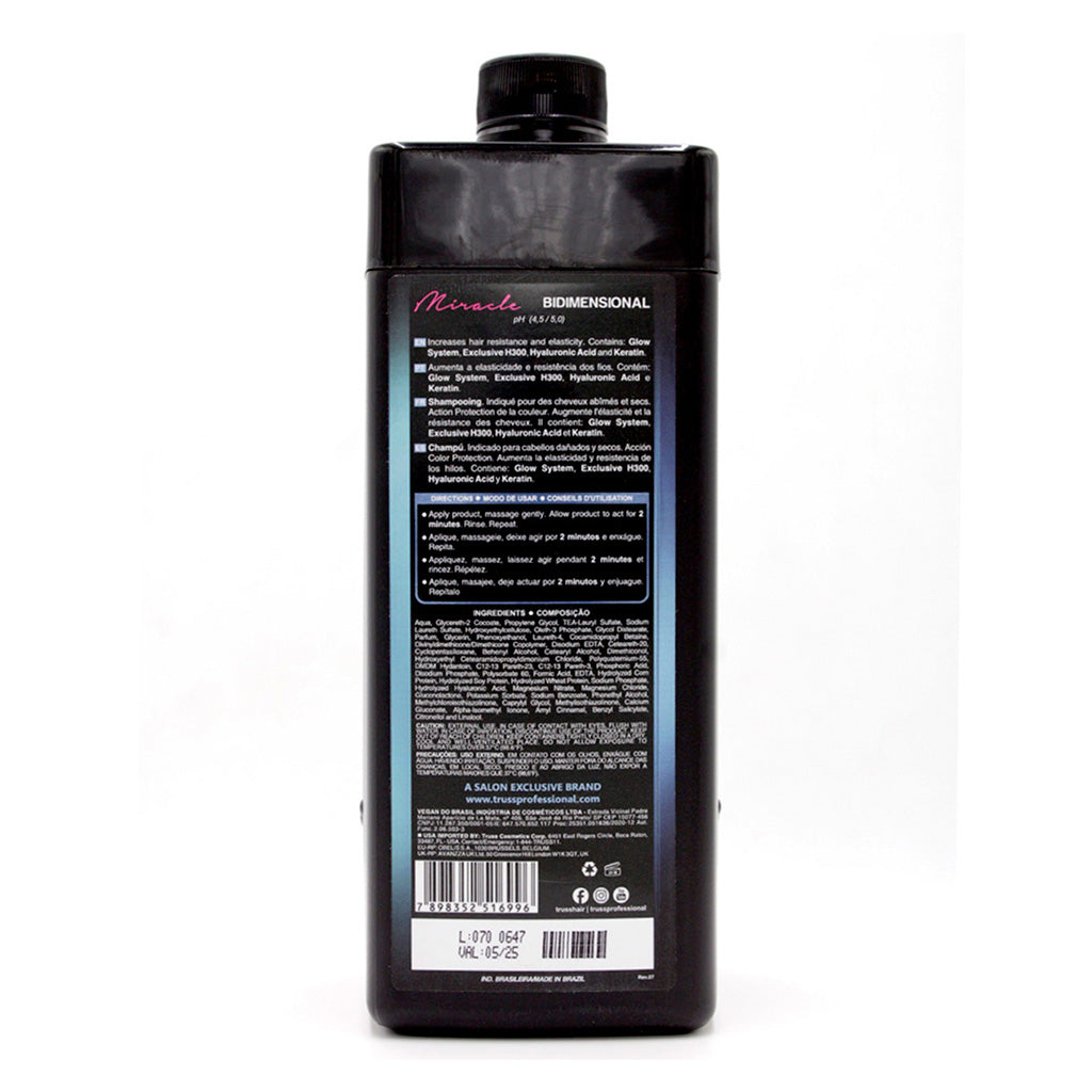 TRUSS Shampoo Bidimensional Miracle 1L - Kokoro MX