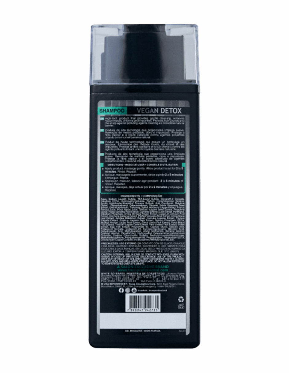 TRUSS Vegan Detox Shampoo 300ml - Kokoro MX
