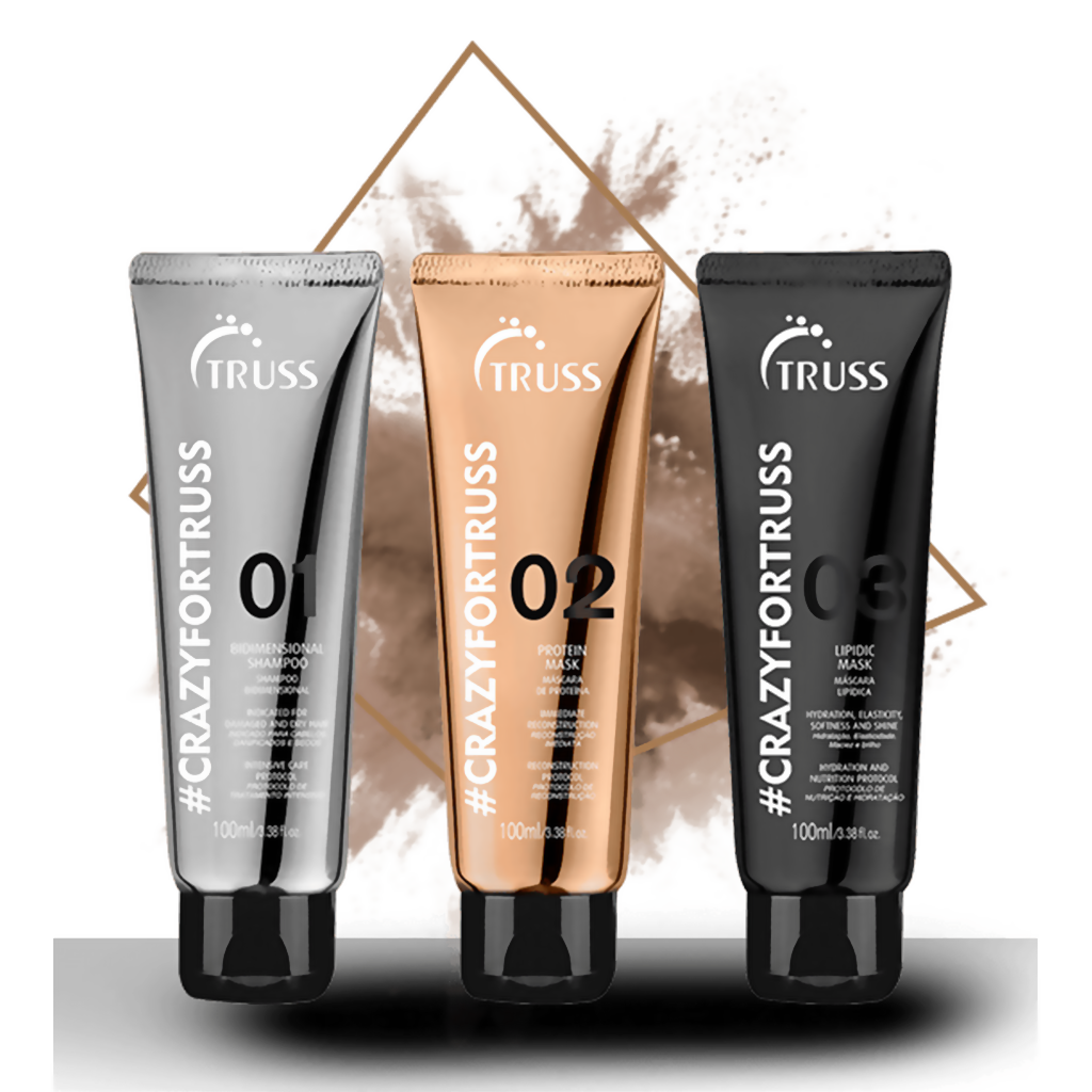 TRUSS Tratamiento Mini Hydration Kit Crazy For Truss 3 pasos