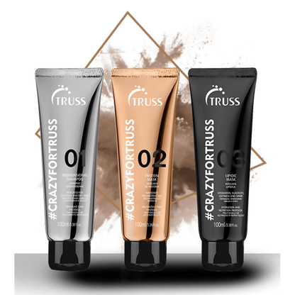 TRUSS Tratamiento Mini Hydration Kit Crazy For Truss 3 pasos